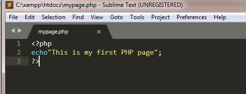 Write PHP Code)