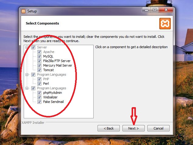Install Xampp 7.2.5 in windows(32 bit)