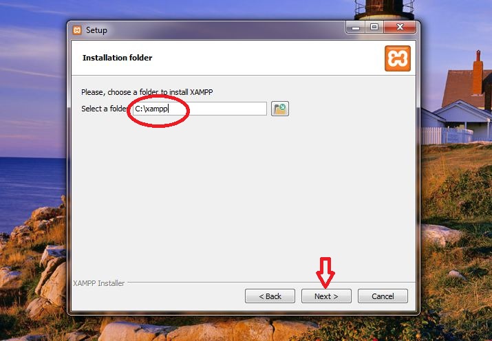 Install Xampp 7.2.5 in windows(32 bit)