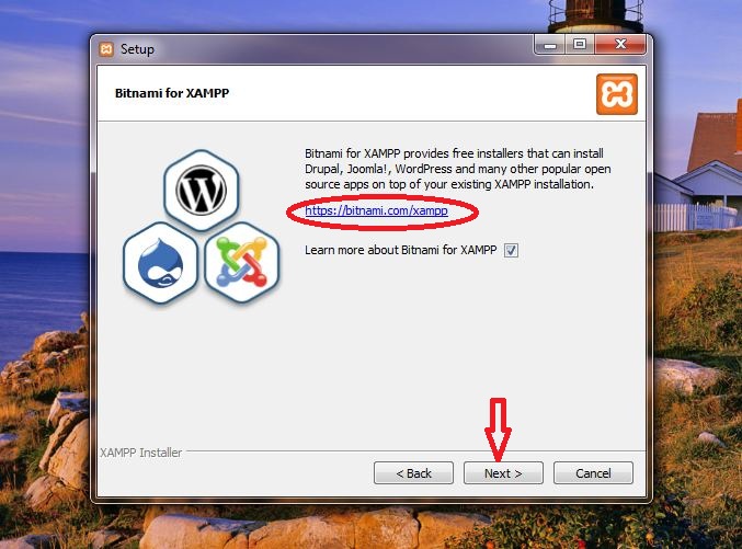 Install Xampp 7.2.5 in windows(32 bit)